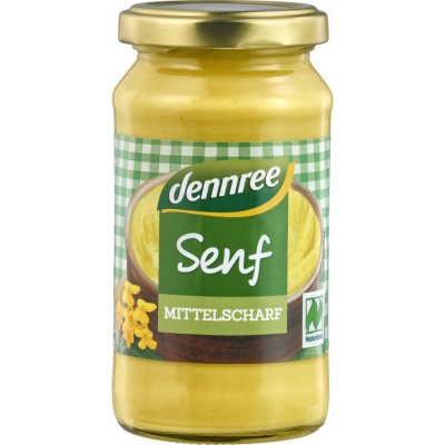 Denneree Bio Hořčice středně pálivá 200 ml – Zboží Dáma