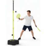 Artengo Sada na turnball podstavec, 2 rakety, míček černo-žlutá – Zboží Mobilmania