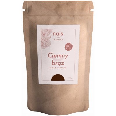 Nejs Henna indická tmavě hnědá 100 g – Zbozi.Blesk.cz