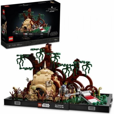 LEGO® Star Wars™ 75330 Jediský trénink na planetě Dagobah diorama – Zboží Živě