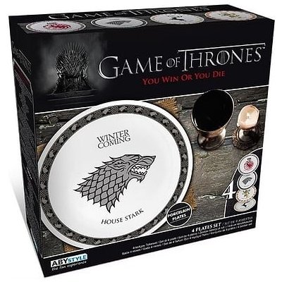 ABYstyle Sada talířů Game of Thrones 4 ks – Sleviste.cz