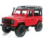 IQ models D90 Rock Crawler Defender 4WD 2,4 GHz LED 100% RTR červená 1:12 – Hledejceny.cz