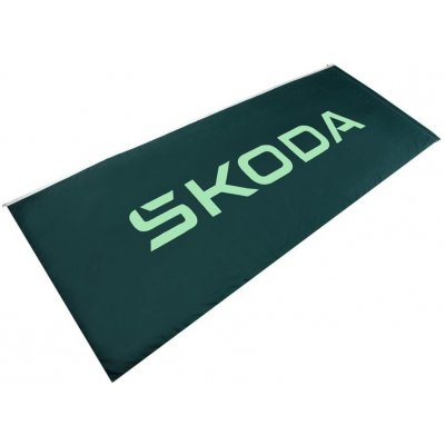 VLAJKA ŠKODA auto 150 x 400 cm 6U0087701 6U0087701 – Zboží Mobilmania