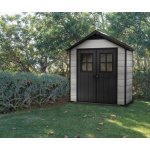 Keter OAKLAND 754 Zahradní domek 210 x 125 x 253 cm šedá/antracit 17197419 – Sleviste.cz