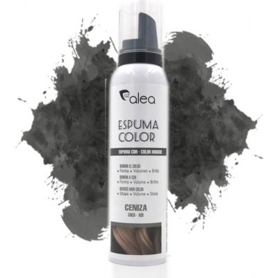 Alea Espuma Color barevná tužící pěna na vlasy POPELAVÁ 150 ml – Zbozi.Blesk.cz