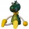 Dřevěná hračka Toywood Krokodýl sedací figurka
