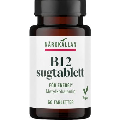 Närokällan Vitamin B12 2500 µg 60 pastilek – Hledejceny.cz
