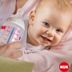 Nuk First Choice Temperature Control modrá 150 ml