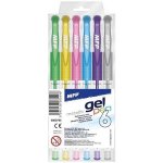 MFP 6000795 gelové pero set METALIC 6 ks GM1038 – Zboží Mobilmania