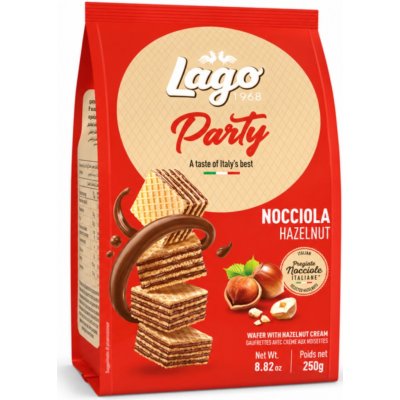 Gastone Lago Party mix oplatky s lískovým oříškem 250 g – Sleviste.cz