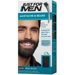 Just For Men Hair Mustache And Beard M-55 REAL BLACK černá – Zboží Dáma
