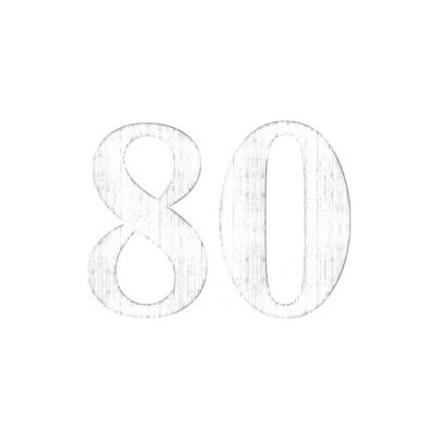 Číslovka 80 – Zboží Dáma