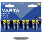 Varta Longlife Power AA 8 ks 04906 121 418 – Hledejceny.cz