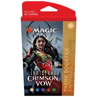 Wizards of the Coast Magic The Gathering: Innistrad Crimson Vow Theme Booster Vampires – Zbozi.Blesk.cz