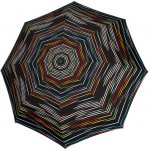 Doppler Mini Fiber desert Colorfull dámský skládací deštník černý – Zboží Dáma