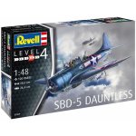 Revell Plastic ModelKit letadlo 03869 SBD 5 Dauntless Navyfighter 1:48 – Zbozi.Blesk.cz