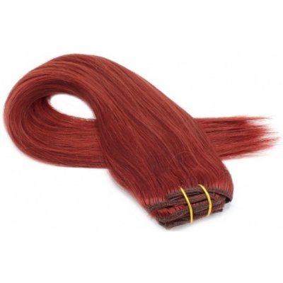 Clip-in vlasy 41cm měděná – Hledejceny.cz
