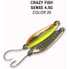 Návnada a nástraha Crazy Fish Plandavka Sense 3,8cm 4,5g 20