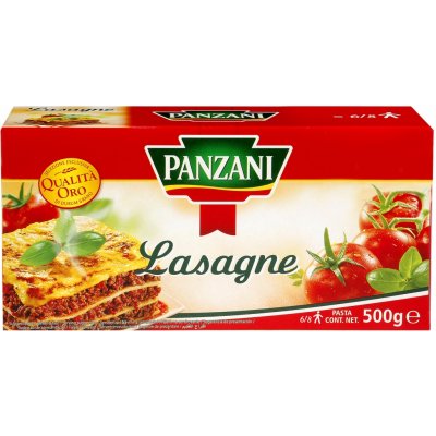 Panzani Lasagne bezvaječné semolinové sušené těstoviny - 0,5 kg – Zboží Mobilmania