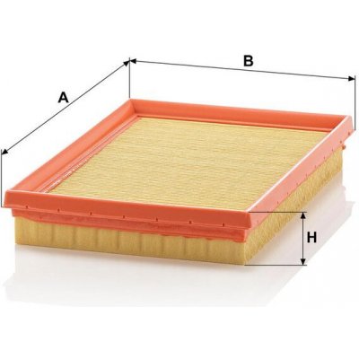 MANN-FILTER Vzduchový filtr MANN C2557 (MF C2557) – Hledejceny.cz