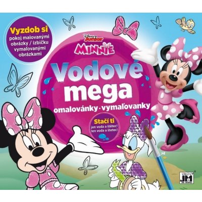 Vodové mega omalovánky Minnie – Zboží Mobilmania