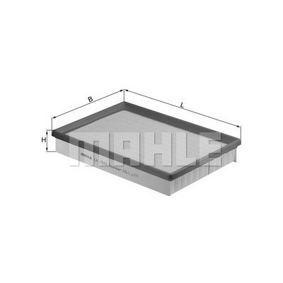 Vzduchový filtr MAHLE LX 1572 (LX1572) – Hledejceny.cz
