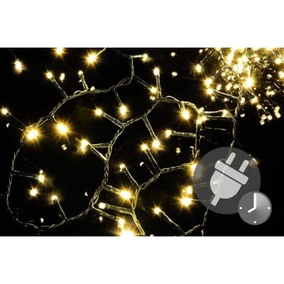 Nexos 47227 Vánoční LED osvětlení 500 diod bohatý řetěz teple bílá 10 m