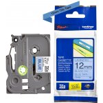 Brother TZE-531, černý tisk modrý podklad 8 m x 12 mm – Zboží Dáma