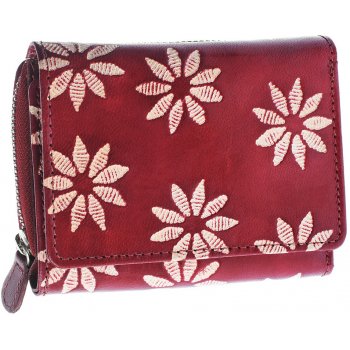 Nivasaža dámská kožená peněženka N57 SNT RFR červená