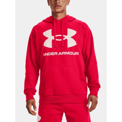 Under Armour Rival Fleece Big Logo Red – Zboží Mobilmania