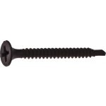 Vrut do sádrokartonu samovývrtný 3,5x25 PH, zapuštěná hlava, fosfát, 300ks – Sleviste.cz