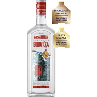 R. Jelínek Slovácká borovička 45% 0,7 l (holá láhev) – Hledejceny.cz