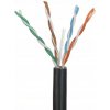síťový kabel A-Lan KIU5OUTS305 Cat5e U/UTP (UTP), 305m, černý
