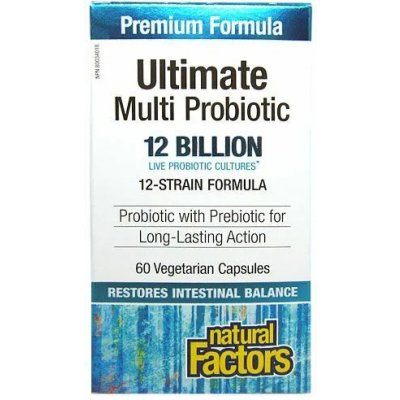 Natural factors Candi-multi probiotic 60 kapslí – Hledejceny.cz