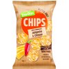Bezlepkové potraviny Benlian Corn & Brown rice chips Jalapeño a sýr 60 g