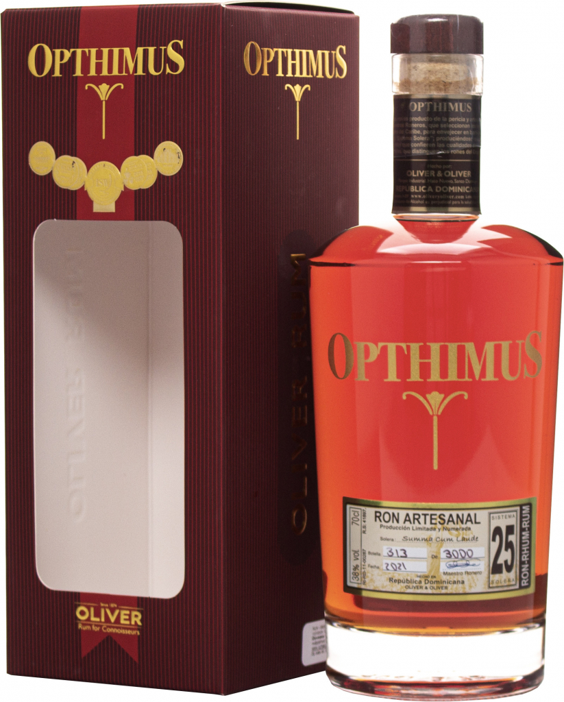 Opthimus Cum Laude Solera 25 38% 0,7 l (karton)