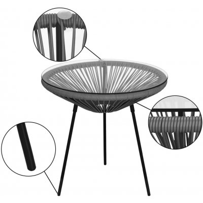 SPRINGOS LOA GF0091 50 cm, šedý – Hledejceny.cz
