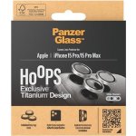 PanzerGlass HOOPS Camera Protector - bílý titan, Apple iPhone 15 Pro/15 Pro Max 1197 – Zboží Živě