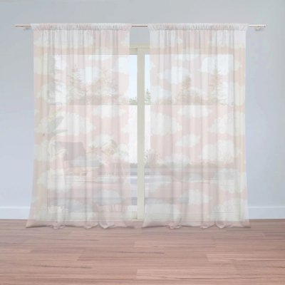 Záclony Oblaka: 2 ks - 150x250 cm - Sablio – Hledejceny.cz