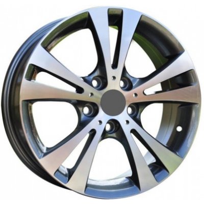 Racing Line R485 7x15 5x112 ET40 graphite polished