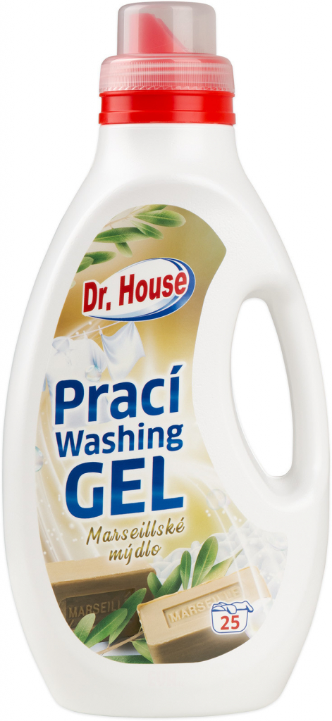 Dr. House Marseillské mýdlo gel na praní 1,5 l 25 PD