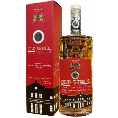Svach´s Old Well whisky Bourbon and Pineau des Charantes Barrels 51,9% 0,5 l (karton) – Hledejceny.cz