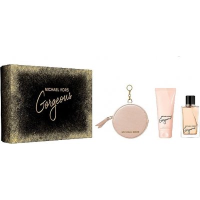 Michael Kors Gorgeous Set - EDP 100 ml + tělové mléko 100 ml + peněženka – Hledejceny.cz