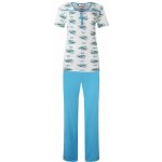 Noira dámské pyžamo levně 2308 L modrá – Zboží Mobilmania