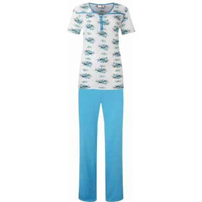 Noira dámské pyžamo levně 2308 modrá – Zboží Mobilmania