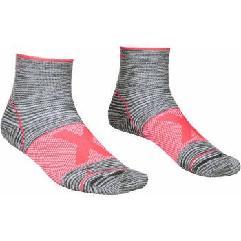 Ortovox Alpinist Quarter socks ponožky hot coral