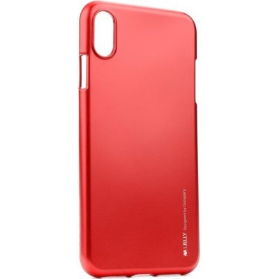 Pouzdro Mercury i-Jelly Case apple iPhone XS Max červené
