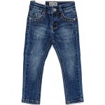 Joyce dívčí rifle s elastanem denim blue modrá – Zboží Dáma