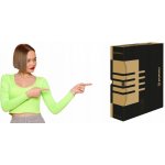 Donau archivační krabice hnědá A4 80 mm – Zboží Živě