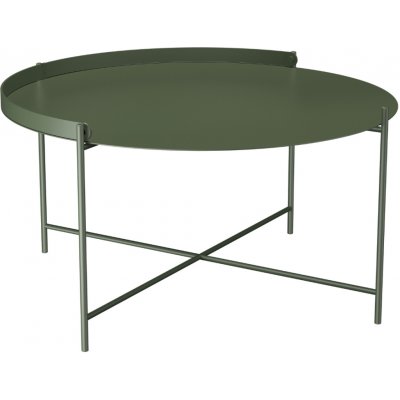 HOUE Edge 76 cm Zelený kovový zahradní konferenční stolek – Hledejceny.cz